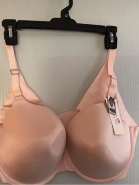 Smooth Light Pink Full-Coverage T-Shirt Bra